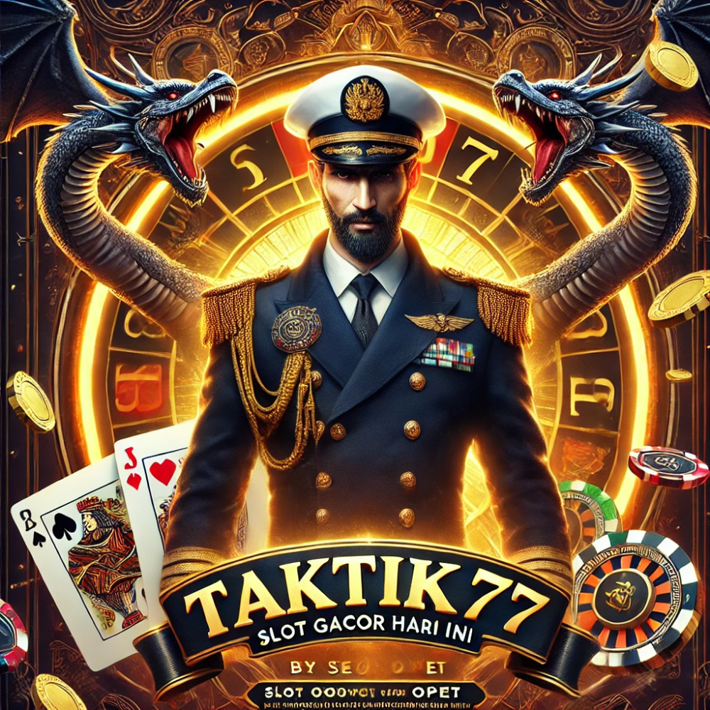 Bersiaplah meraih cuan melimpah di TAKTIK77, tempat terbaik untuk para pemain yang mencari keseruan dan keuntungan besar.           
